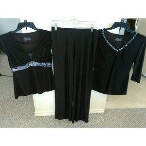 3 Piece Gilligan and O'Malley Pajama Set